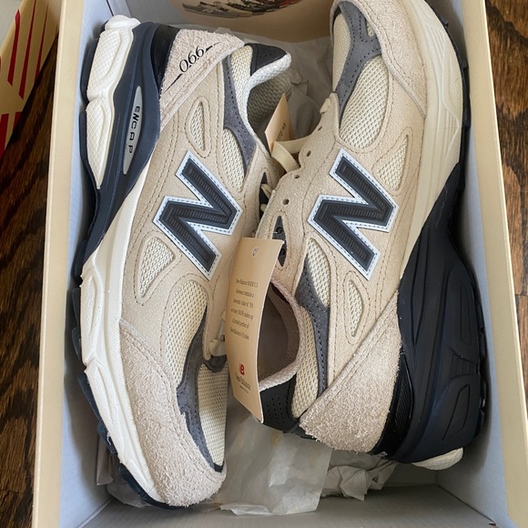 NEW BALANCE MADE BY TEDDY 990AD3 ‘moonbeam’ Men’s Size 7 / Women’s Size 8.5 - Picture 8 of 10